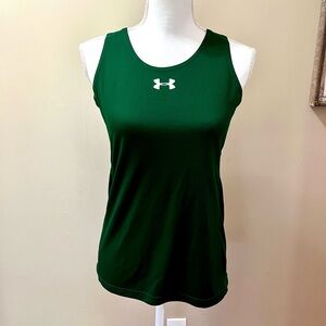 Under Armour Green Performance Tank Top Women’s Size Small